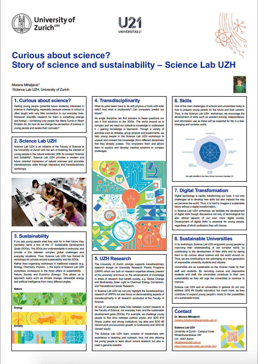 Curious about Science? Story of Science and Sustainability - Science Lab UZH - Morana Mihaljević