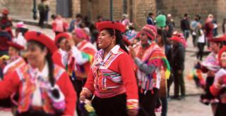 This photo was taken 2 years ago in Cuzco, Perú. For me it represents unity and pride because of the joy the performers from this traditional peruvian festival share. When I remember this idea, I feel hopeful about the future, I think things can get better if we stay together.