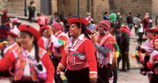 This photo was taken in 2019 in Cuzco, Peru. For me it represents cultural identity and companionship. When I remember seeing this performance I feel hopeful about the future.