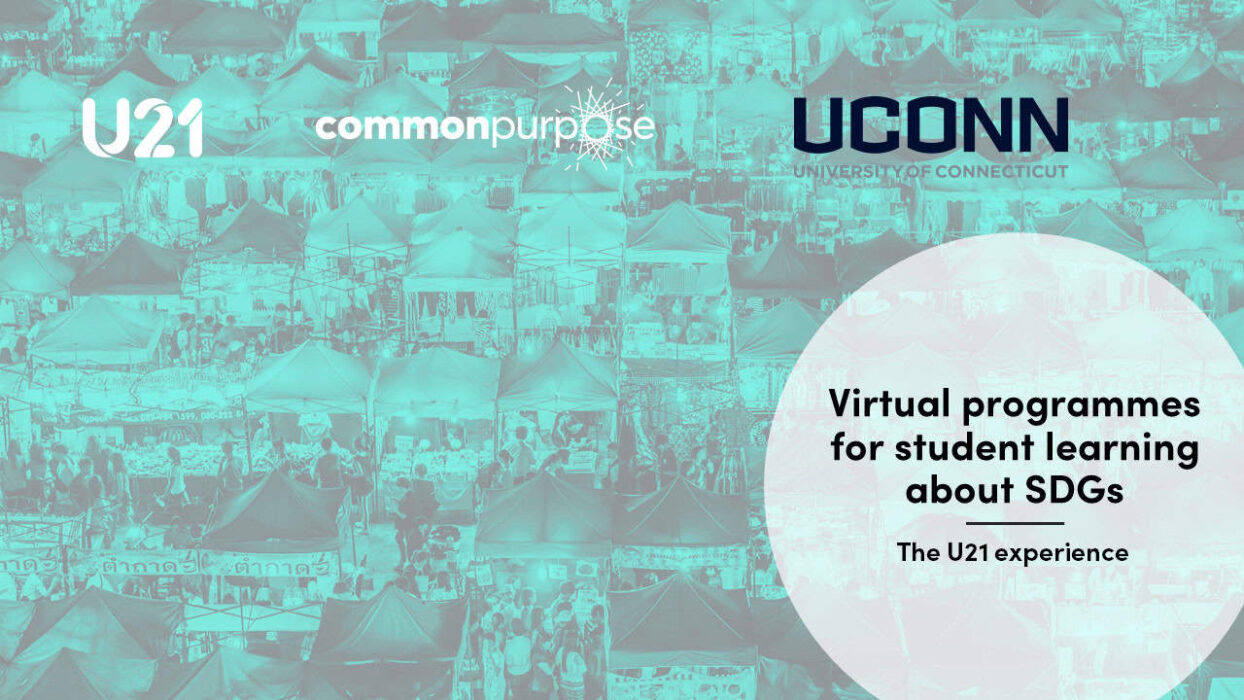Virtual programmes for student learning about SDGs - The U21 Experience